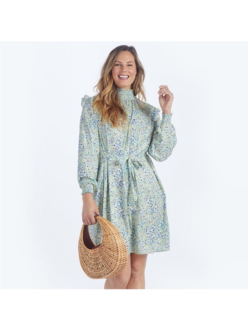 SummerSalt The All Dressed Up Mock Neck Dress - NWT
Size M